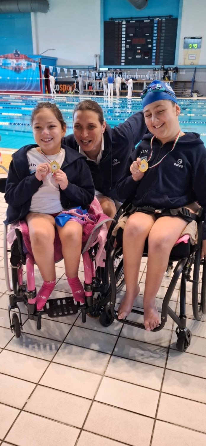 Nuoto paralimpico: brillano le atlete della Scuola Nuoto Isernia a Pescara