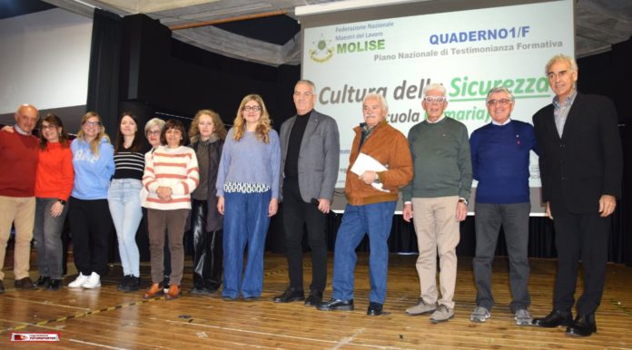 Sicurezza, i Maestri del Lavoro incontrano gli studenti all’Istituto Petrone