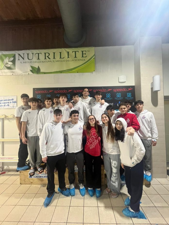 Nuoto, H2O Sport da applausi, 2°posto a Taranto nel meeting Meridiana Cup