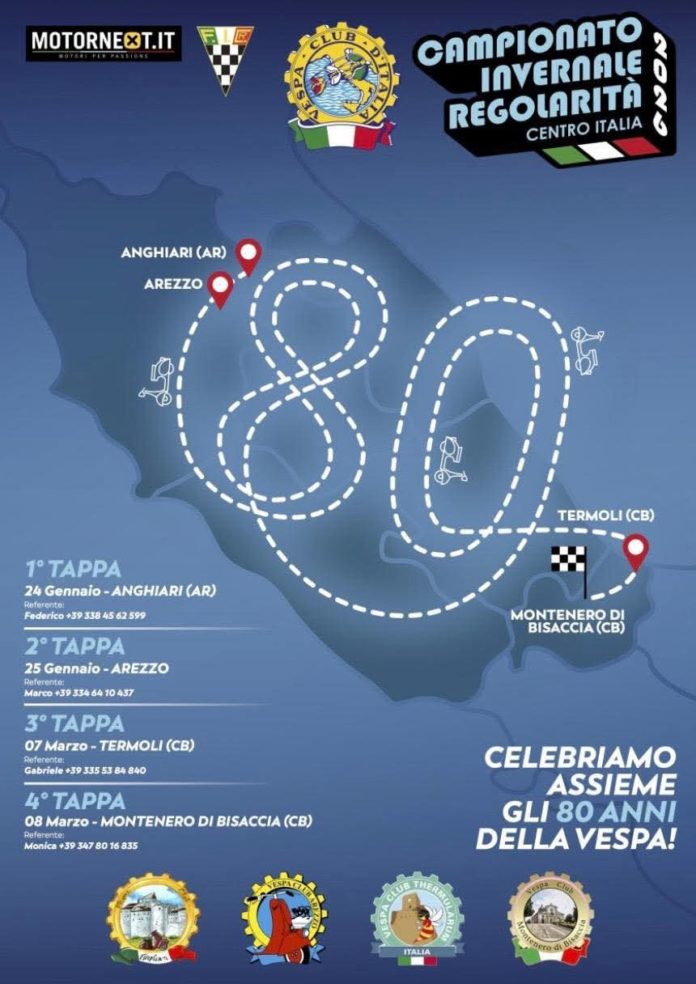 Vespa in gara a Termoli: il 7 marzo arriva il Campionato Centro Italia