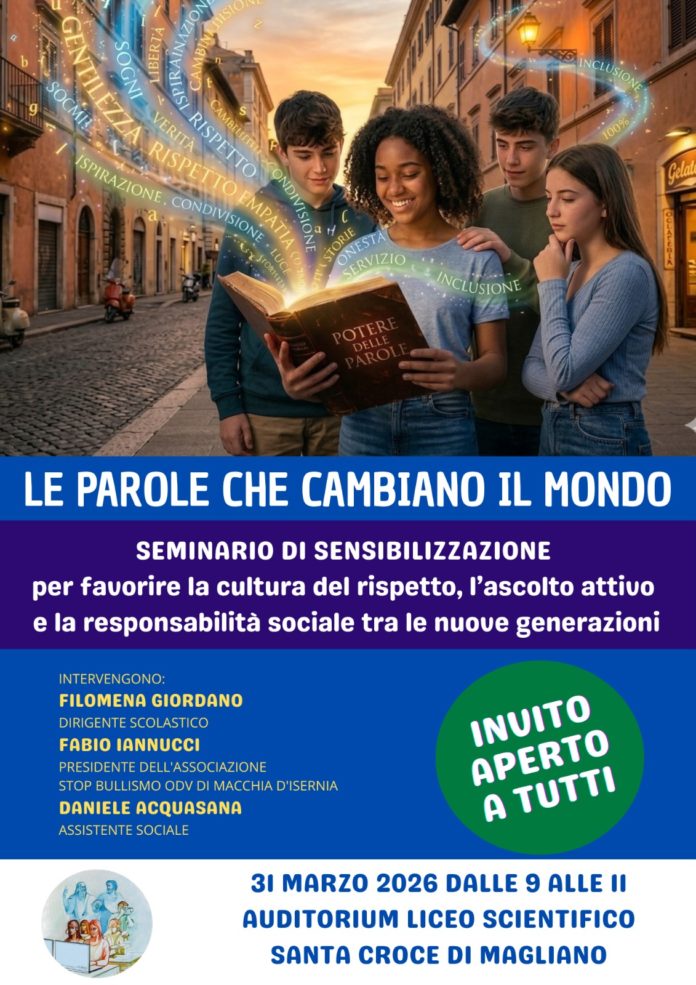 Santa Croce di Magliano: seminario al Liceo Scientifico