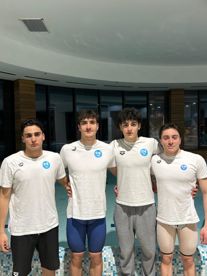 Nuoto, staffetta M2 da record: oro e primato nei 4×100 misti regionali