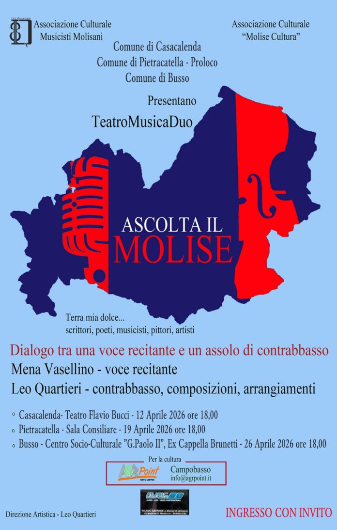 Concerto a Pietracatella: “Ascolta il Molise”, il racconto di una terra
