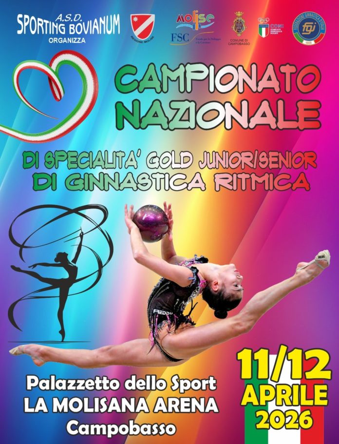 Ginnastica ritmica, le ‘farfalle’ ai campionati di specialità gold