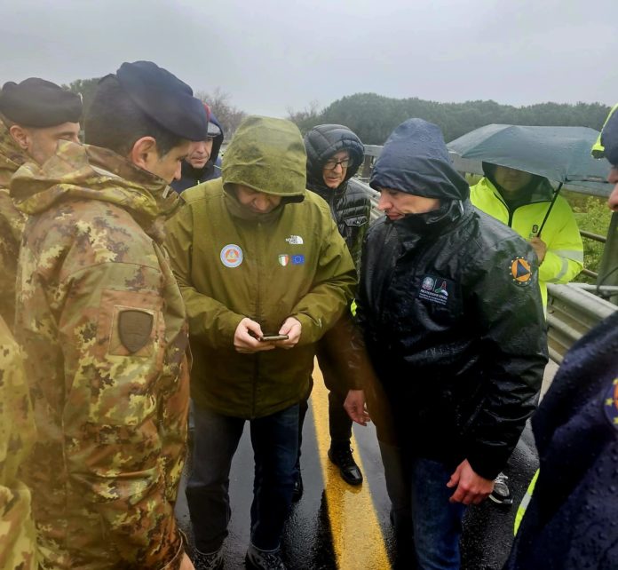 Montenero: ponte crollato, sopralluogo per valutare collegamenti