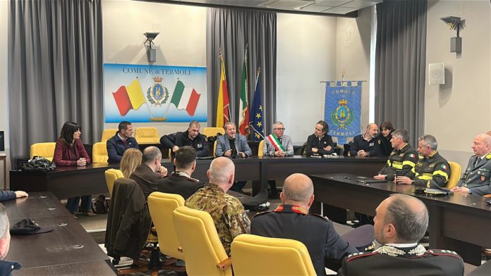Termoli: Capo della Protezione Civile Fabio Ciciliano in Molise