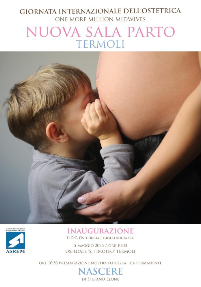 Termoli, il 5 maggio inaugurazione nuova sala parto del San Timoteo