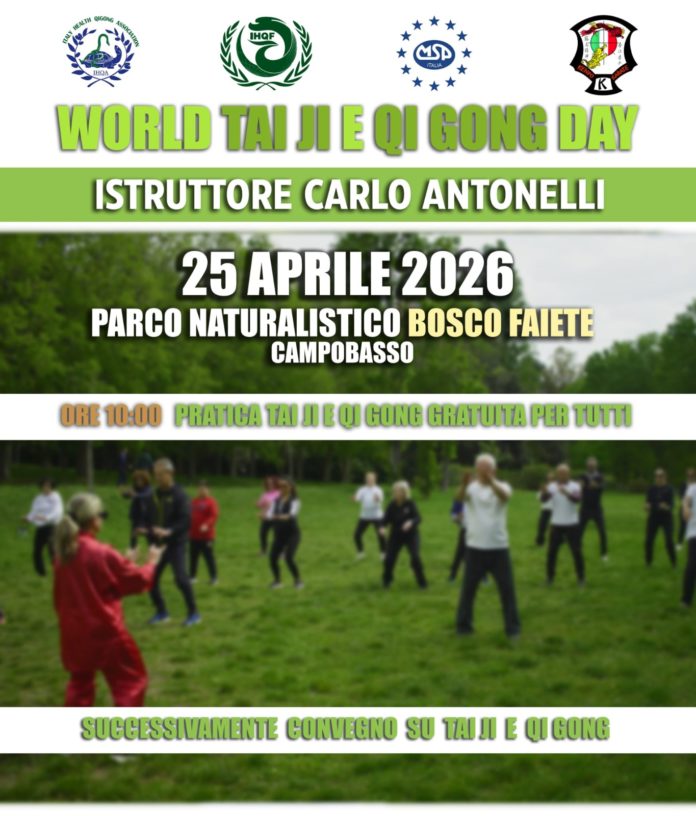 Tai Chi e Qi Gong, evento gratuito al Bosco Fajete