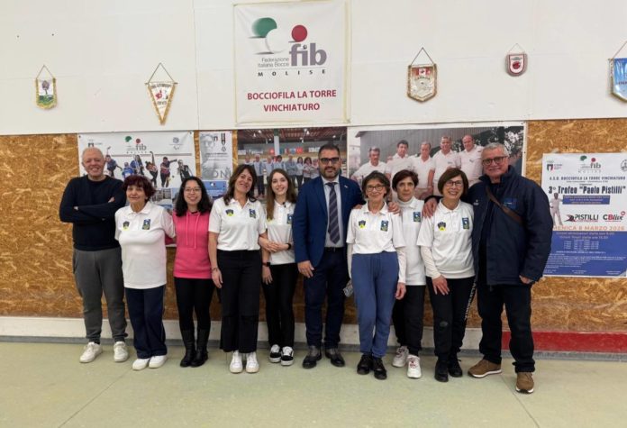 Bocce, La Torre Vinchiaturo campione regionale femminile