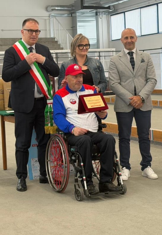 Bocce paralimpiche, Piacente vince e guida ranking 2026