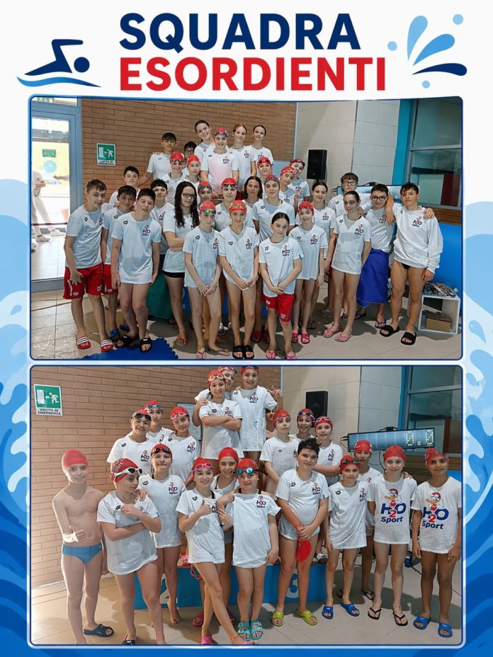 Nuoto, H2O Sport da applausi nella terza tappa della Molise Swim Cup
