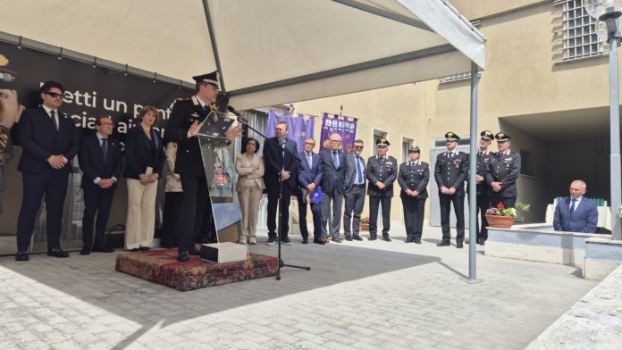 Carabinieri Larino, inaugurata la stanza rosa per le vittime vulnerabili