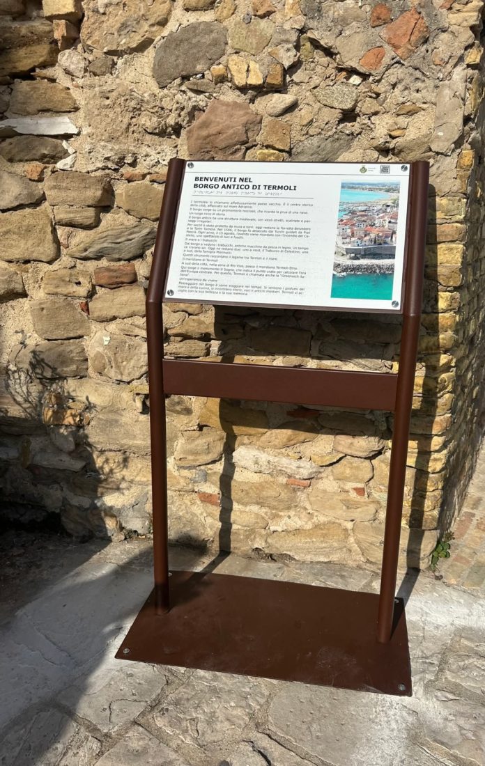 Svelati i quattro pannelli sensoriali voluti per il Borgo di Termoli