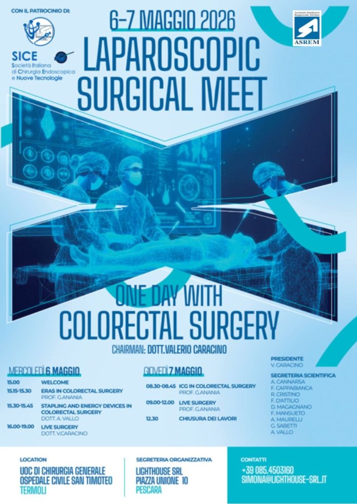 Chirurgia d’avanguardia a Termoli: al via il “Laparoscopic surgical meet”