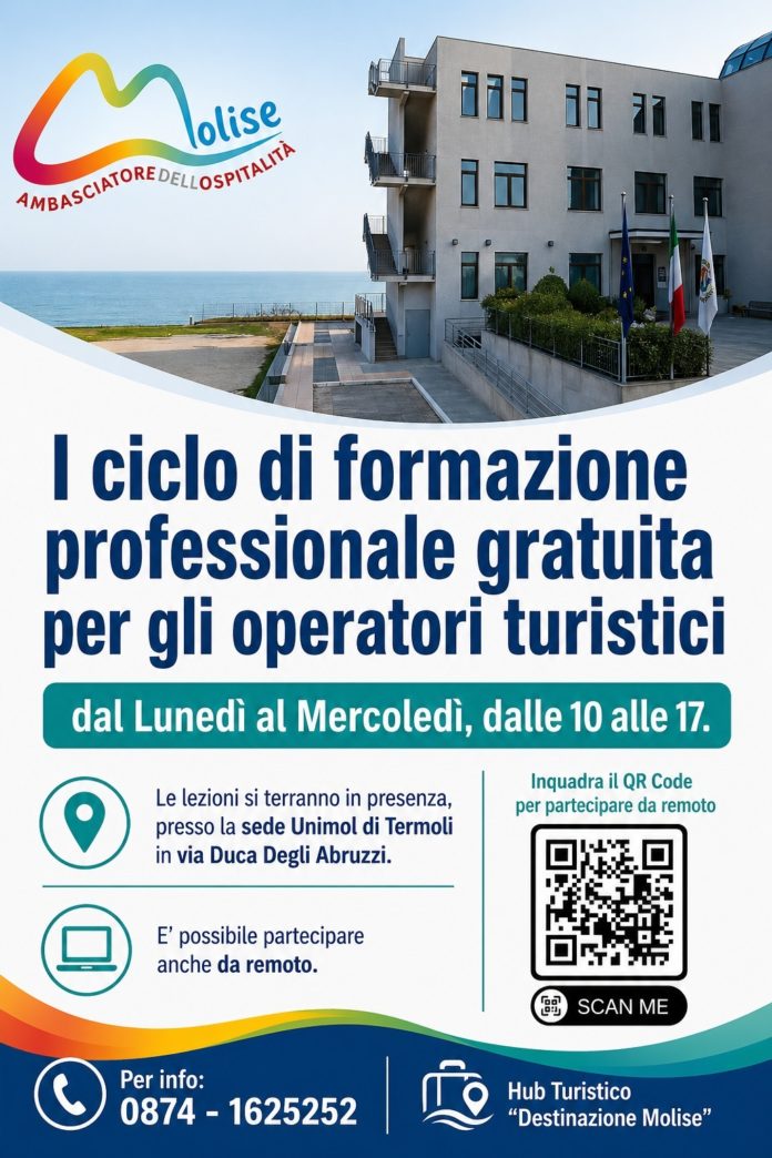 “Destinazioni Molise” il calendario delle lezioni all’Unimol sede di Termoli