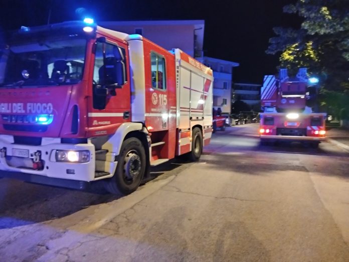 Termoli: forte boato in via Venezia.