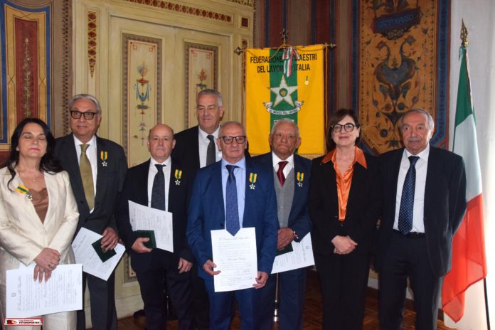 Prefettura Campobasso, consegnate le “Stelle al merito” del lavoro