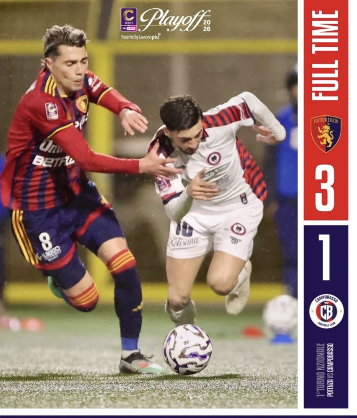 C, Playoff,si chiude il cammino del Campobasso sconfitto anche in gara 2