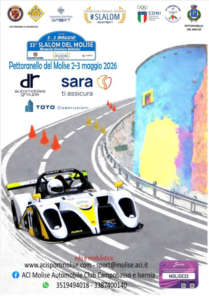 Slalom del Molise Memorial Battistini, oggi le verifiche tecniche e sportive