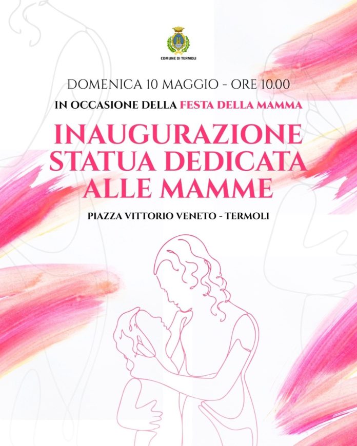 Termoli: inaugurazione della statua dedicata alle mamme