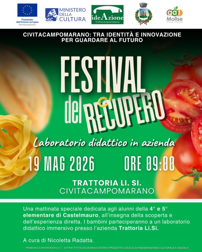 Civitacampomarano: progetto innovativo che guarda al futuro