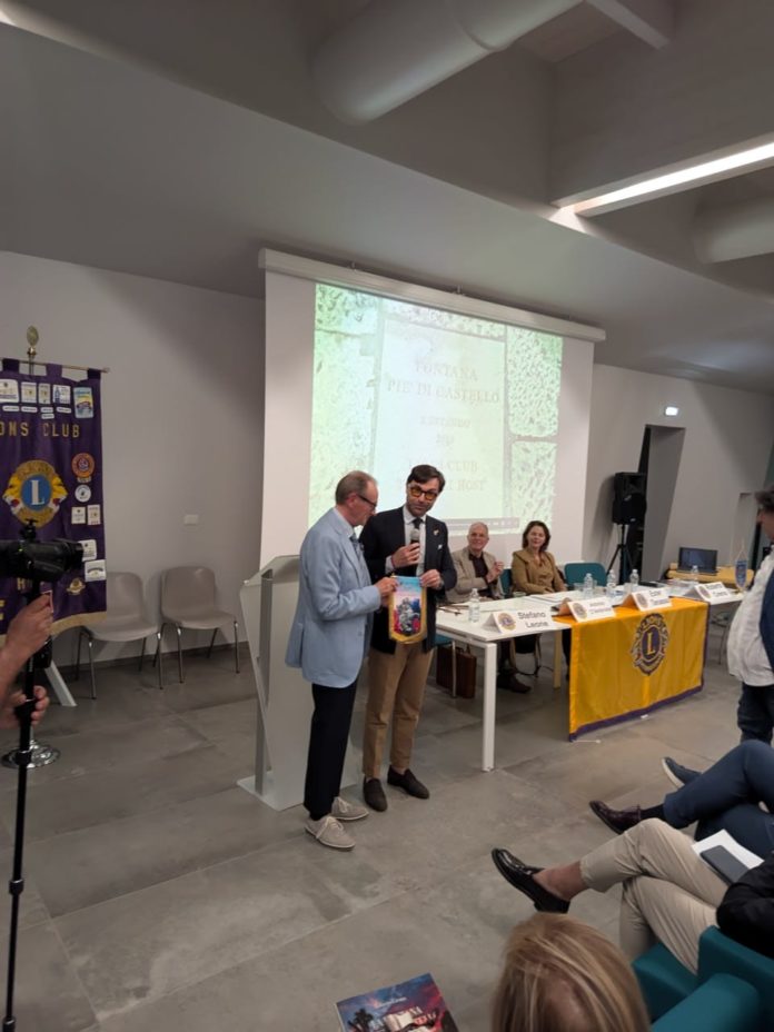 Il Lions Club Termoli Host celebra la Fontana a Piè di Castello