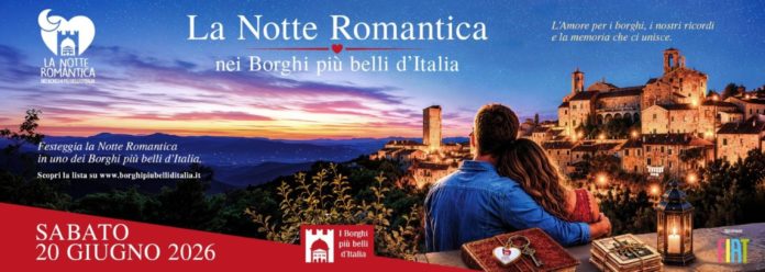 Notte Romantica 2026, tra i Borghi più belli ci sono anche Abruzzo e Molise