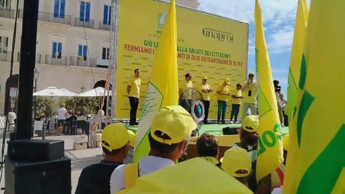 Coldiretti Molise a Bari per la manifestazione a sostegno degli agricoltori