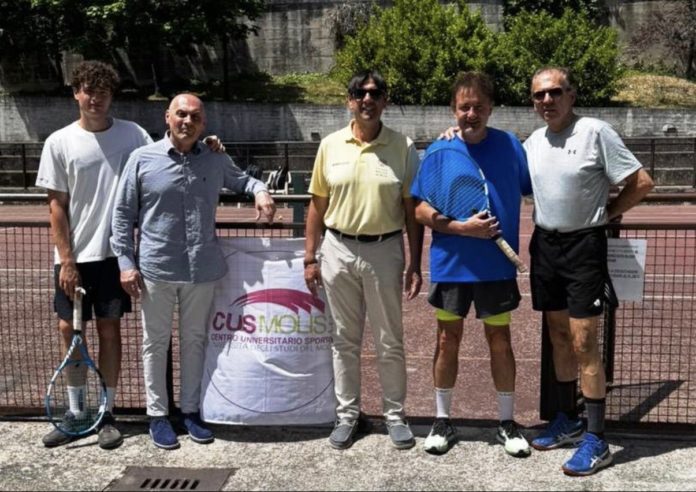 Cus Molise, esordio positivo nel torneo di D4. Battuto 3-0 il Tennis Bojano