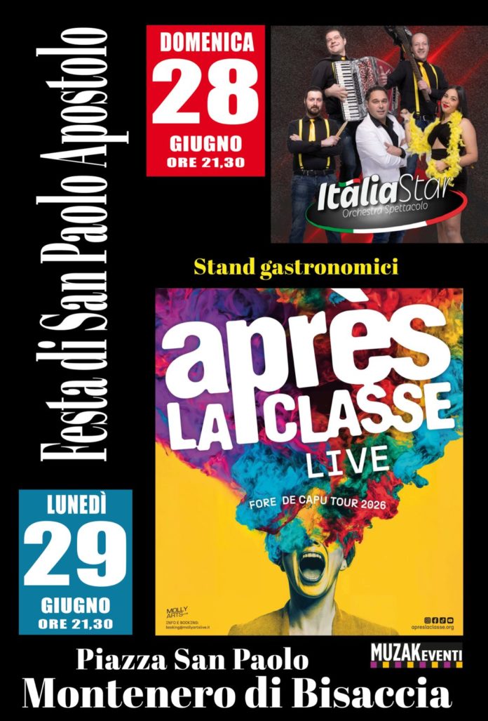 Montenero di Bisaccia: Après la classe. Nuovo singolo e nuovo tour