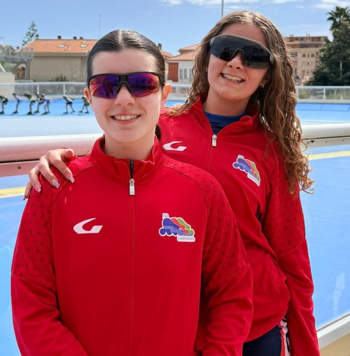 Pattinaggio, campionati italiani su pista a Bellusco, due atlete del Cs di Cb