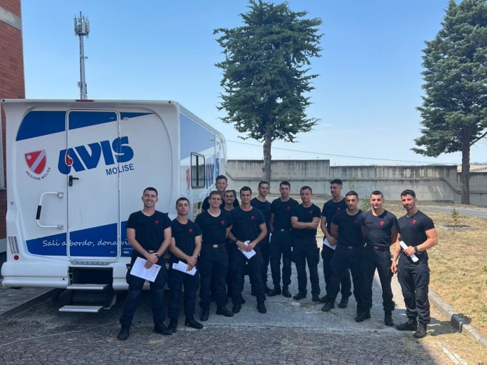 Scuola Allievi Carabinieri Campobasso: Allievi del 145° Corso donano il sangue