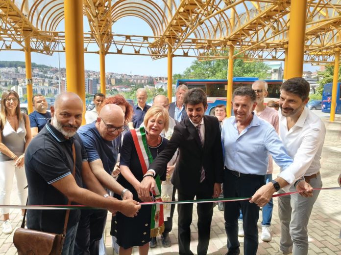 Campobasso, aperto il nuovo terminal per gli autobus