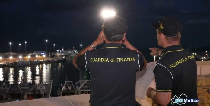 Termoli, Guardia di Finanza di mare completa un’operazione in acque albanesi
