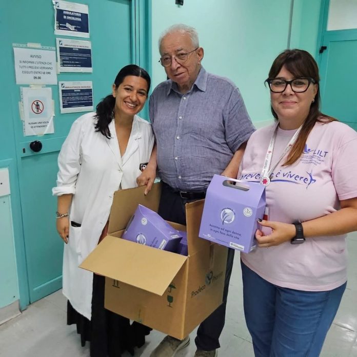 LILT Campobasso, consegnati a Termoli i kit del progetto “Amica delle Donne”