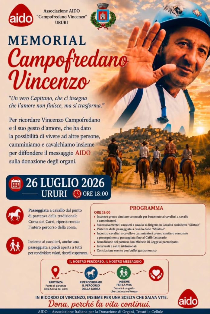 Ururi: memorial Vincenzo Campofredano