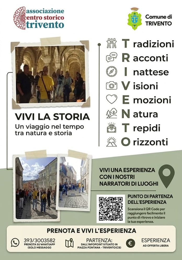 Associazione Centro Storico Trivento, Un viaggio nel tempo tra natura e storia