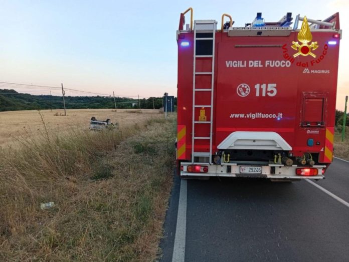Auto si ribalta tra Termoli e San Giacomo: ferita la conducente