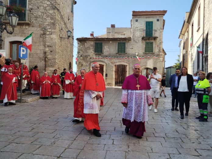 Il cardinale Zuppi a Trivento. Aree interne: sono le radici che portano i frutti