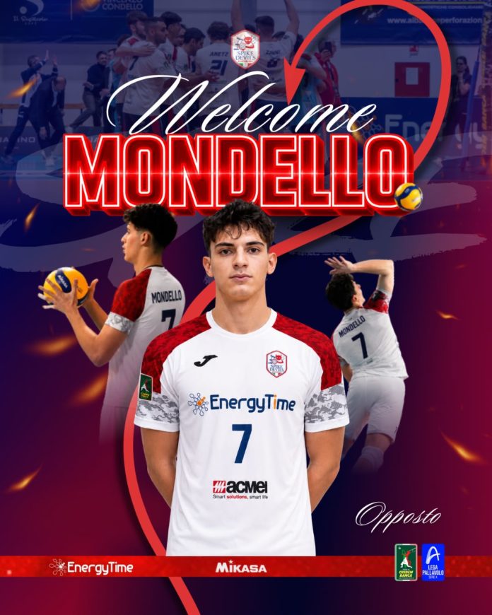 Volley, A3, EnergyTime Spike Devils, anche Mondello tra i bomber rossoblù