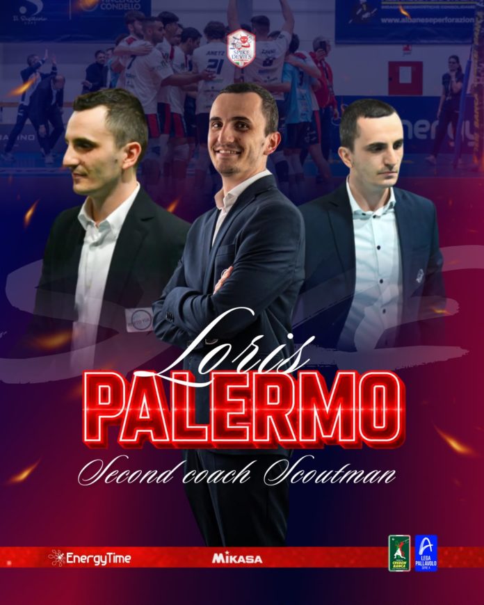 Volley, A3, EnergyTime, il molisano Loris Palermo assistente di coach Bua