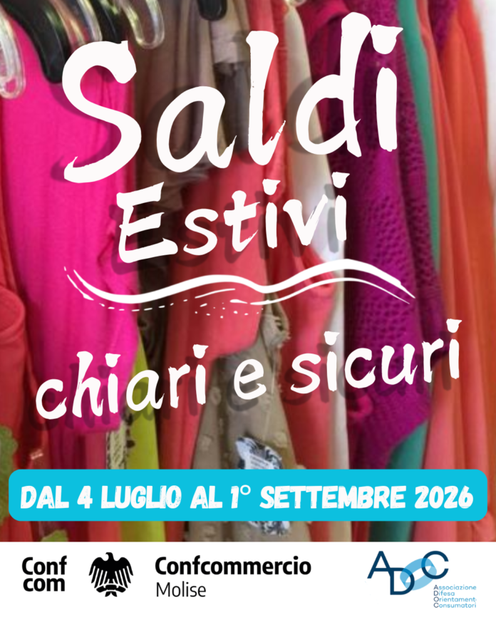 Saldi estivi al via il 4 luglio, i consigli di Confcommercio e Adoc