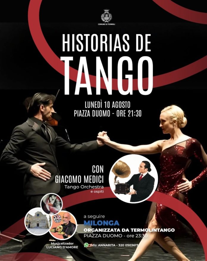 Notte di S. Lorenzo: in piazza Duomo arriva “Historia de Tango”