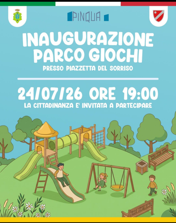 Trivento, si inaugura il nuovo parco giochi Piazzetta del Sorriso