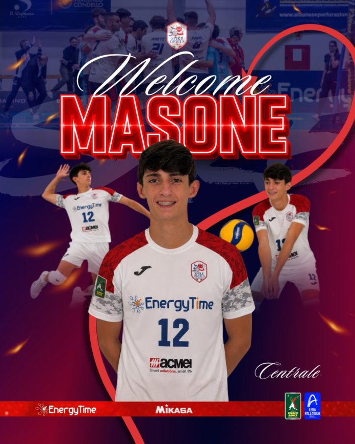 Volley, A3, EnergyTime Spike Devils, il centrale Masone chiude il roster