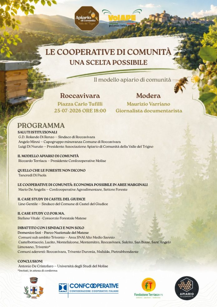 Roccavivara: confronto su un futuro possibile per le aree interne