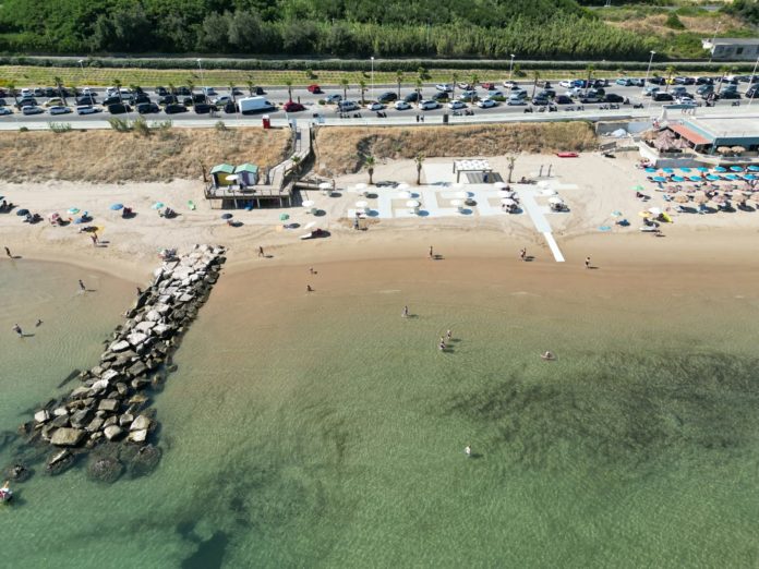 Termoli: riapertura della spiaggia abile sul lungomare nord della città