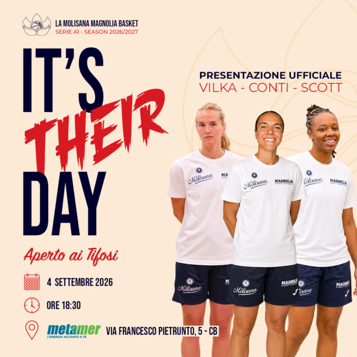 Basket, Molisana Magnolia, il 4 settembre la presentazione delle new entry