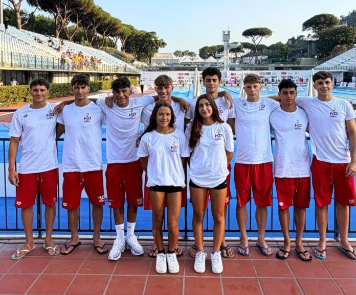 Nuoto, H2O Sport, protagonista ai campionati italiani di Roma