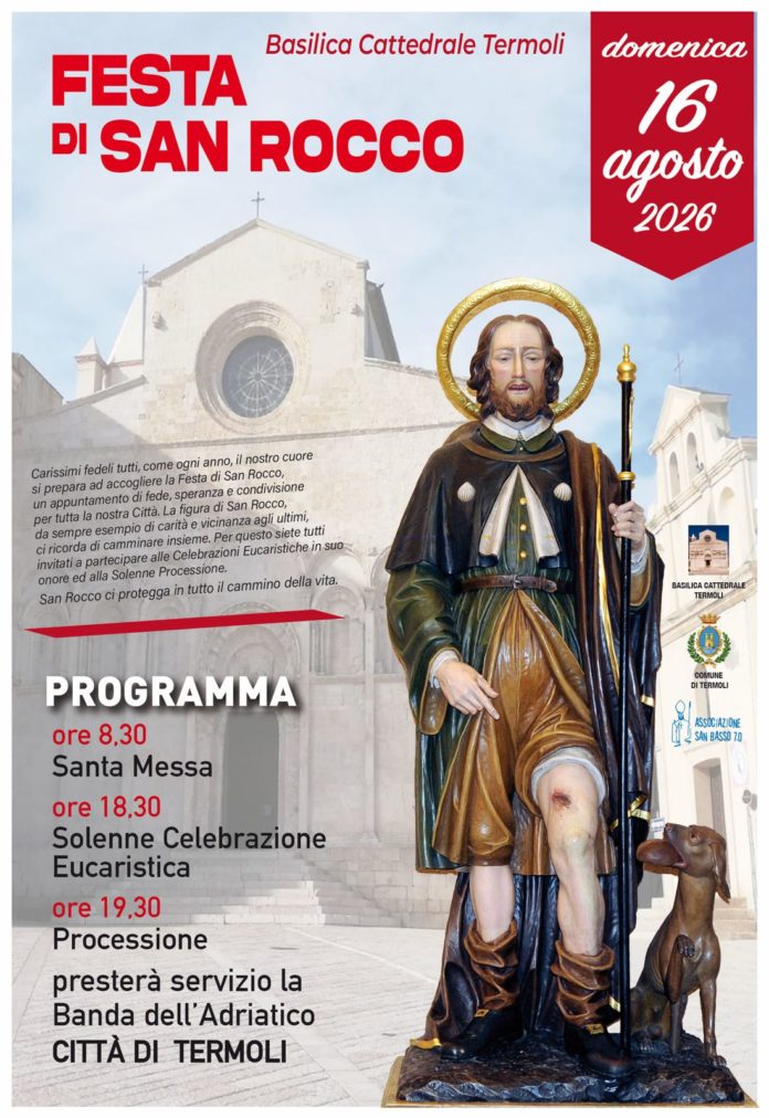 Termoli: Festa di San Rocco. Il programma